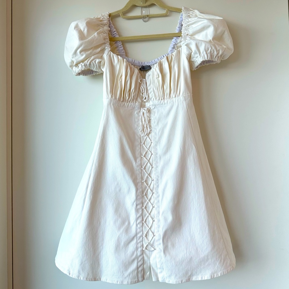 Grash cotton mini dress